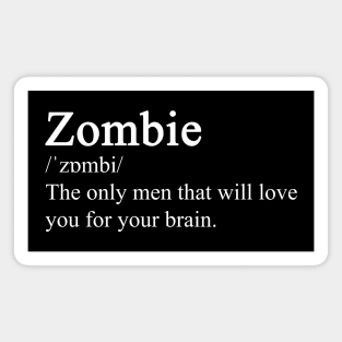 Zombie definition Magnet